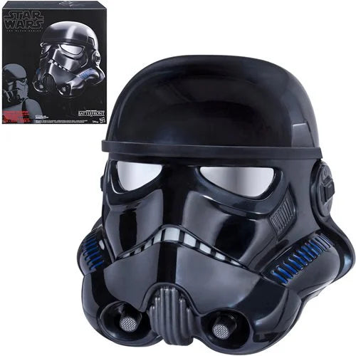 Star Wars The Black Series Shadow Trooper Electronic Voice-Changer Helmet Prop Replica