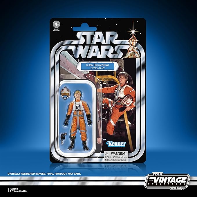 NON MINT Star Wars The Vintage Collection Luke Skywalker (X-Wing Pilot), A New Hope 3.75-Inch Collectible Action Figure