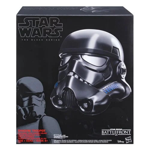 Star Wars The Black Series Shadow Trooper Electronic Voice-Changer Helmet Prop Replica