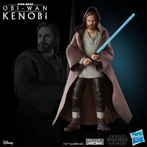 Star Wars The Black Series Obi-Wan Kenobi (Wandering Jedi) – ZGToys